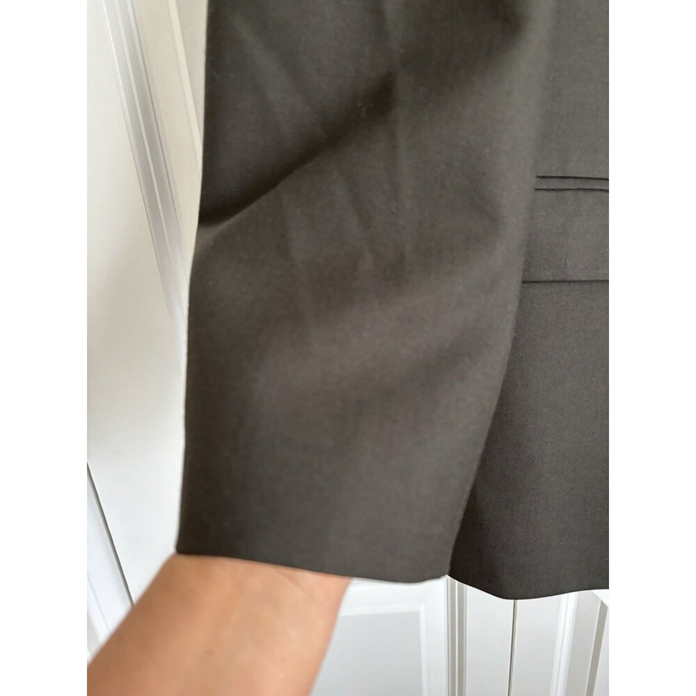 Ralph Lauren Men's WOOL Suit Jacket Blazer Sport 43R Gray Two Buttons Carrer - Picture 4 of 12